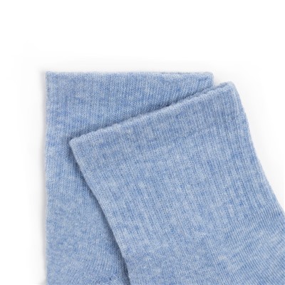 Носки женские с махровым следком MINAKU цвет голубой, р-р 36-39 (23-25 см)