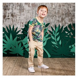 Kogankids футболка для мальчика джунгли (122)