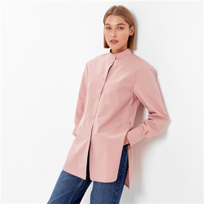 Рубашка женская MINAKU: Casual Collection цвет темно-розовый, р-р 42