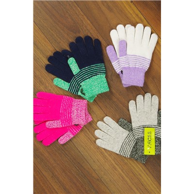 Перчатки для девочки 6831 (цвета в ассортименте)