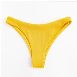 Плавки купальные женские MINAKU "Summer time", размер 48, цвет горчица