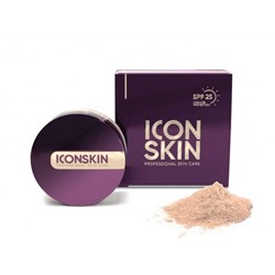 ICON SKIN  / Минеральная ВВ-пудра для выравнивания тона, защита, аnti-pollution, SPF25, для всех типов кожи, 10 г