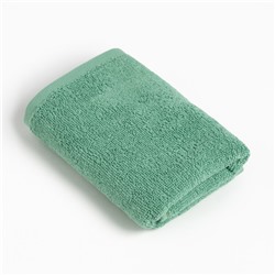 Полотенце махровое Этель цвет зелёный сланец 30х60см, 350 г/м2, 100% хлопок