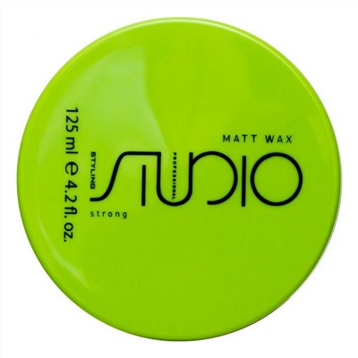 Kapous Studio Матовый воск для укладки волос сильной фиксации Matt Wax, 125 мл