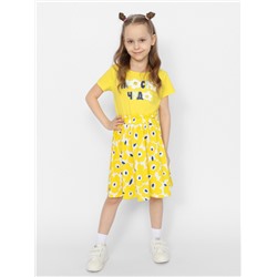 CSKG 63582-30-373 Платье для девочки,желтый