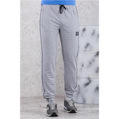 брюки спортивные 
            3.MM116B-серый-светлый