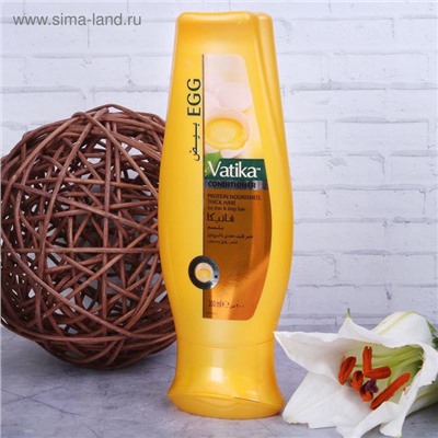 Кондиционер для волос Dabur VATIKA Egg яичный, 200 мл