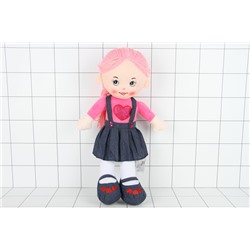 Кукла 1КМ-006 в джинсовом сарафане 58 см