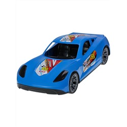 Машинка Turbo "V-MAX" голубая 40 см