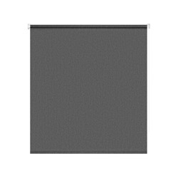 Рулонная штора «Меланж», 40х160 см, цвет серый графит