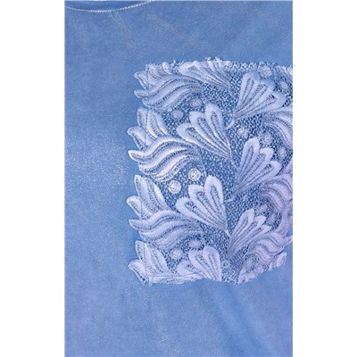 Блузка М3362-1 цвет синий