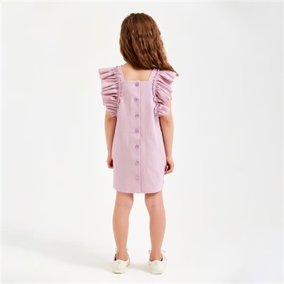 Платье для девочки MINAKU: Cotton Collection цвет розовый, рост 98
