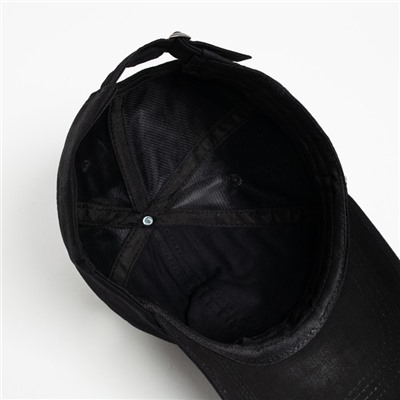 Бейсболка MINAKU, цвет черный, размер 56-58
