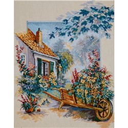 Картина"Тележка садовника"