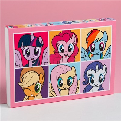 Подарочный набор носков адвент, 6 пар  My little Pony, HASBRO, 14-16 см