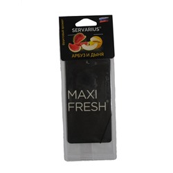 Ароматизатор-подвеска бумажный MAXIFRESH Арбуз и Дыня