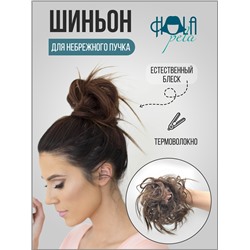 Шиньон-резинка из искусственных волос для небрежного пучка