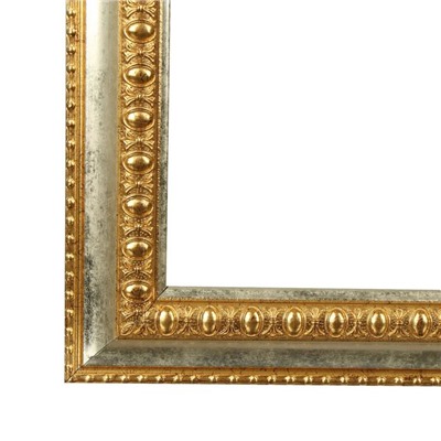 Рама для картин (зеркал) 50 х 50 х 4,5 см, пластиковая, Charlotta, золотая