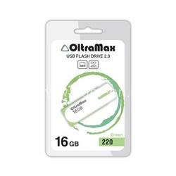 USB Flash 16GB Oltramax (220) зеленый