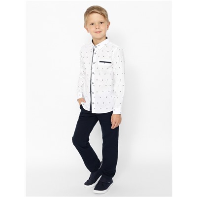 CWKB 63279-20 Рубашка для мальчика,белый