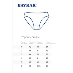 Женские трусы-слипы Baykar
