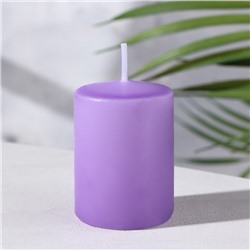 Свеча - цилиндр ароматическая "Орхидея" 4х6 см