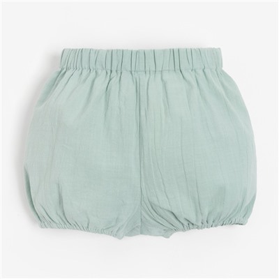 Комплект для девочки (туника, шорты) MINAKU цвет зелёный, рост 68-74 см