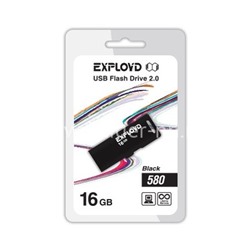 USB Flash 16GB Exployd (580) черный
