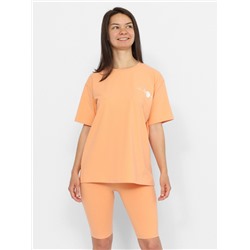 CSXW 90057-47 Комплект женский (футболка, шорты),персиковый