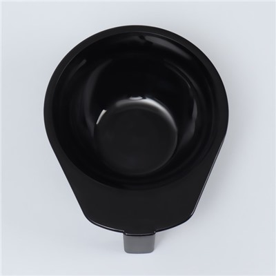 Чаша для окрашивания, d = 13 см, цвет чёрный