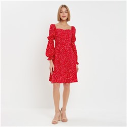 Платье женское мини MINAKU: Enjoy цвет красный, р-р 40