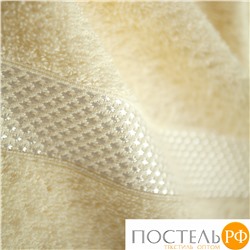 (1010) Полотенце Eleganta (Petek Crystal) 50х80 см Махра 390 г/м2, 1010 Молочный