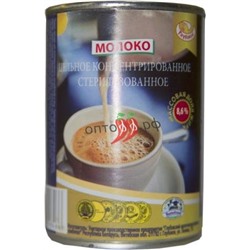 Глубокое Молоко 410 гр  конц.стер.  8,6% (кор*30)