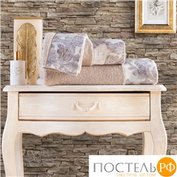 T1211TJVRSLF3 Салфетка Tivolyo Home JAVIER бежевый 3 предмета