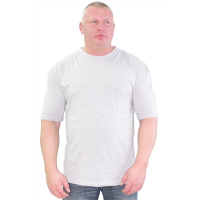 Футболка однотонная, 5xl (меланж)