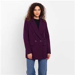 Пиджак женский MINAKU: Classic цвет фиолетовый, р-р 42