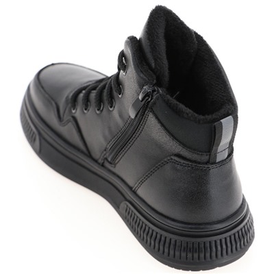 KPE006-021 Ботинки школьные, чёрный