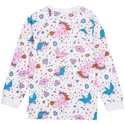 Пижама для девочки с единорогами