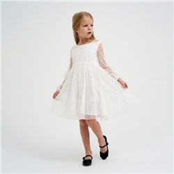 Платье для девочки KAFTAN, размер 30 (98-104 см), цвет бежевый