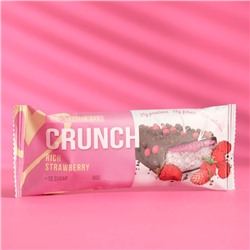 Протеиновый батончик Crunch Bar «Пряная земляника» спортивное питание, 60 г