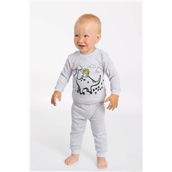 Пижама М04-1 детская серый (ед.)