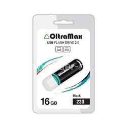 USB Flash 16GB Oltramax (230) черный