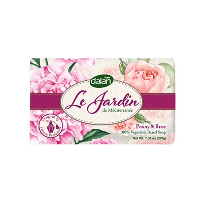 Масло D'Olive 250мл + Мыло Le Jardin Парфюм Пион и роза 200гр