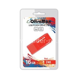 USB Flash 16GB Oltramax (240) красный