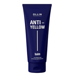Ollin Антижелтый бальзам для волос / Anti-yellow, 250 мл