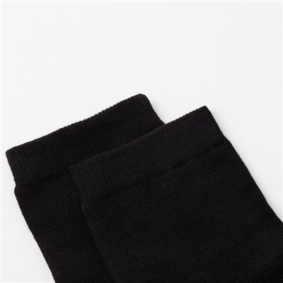 Носки мужские MINAKU «Бамбук», цвет чёрный, размер 42-43 (29 см)