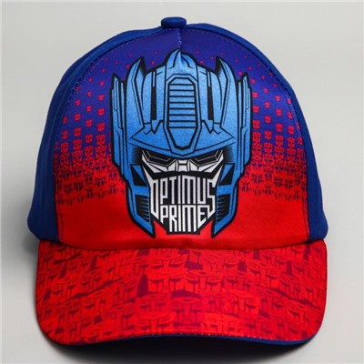 Кепка детская"Optimus Prime", Трансформеры, р-р 52-56