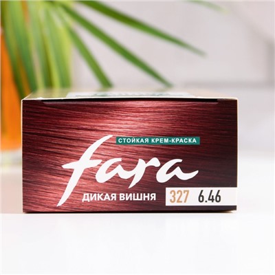 Краска для волос FARA Natural Colors Soft 327 дикая вишня, 116 г