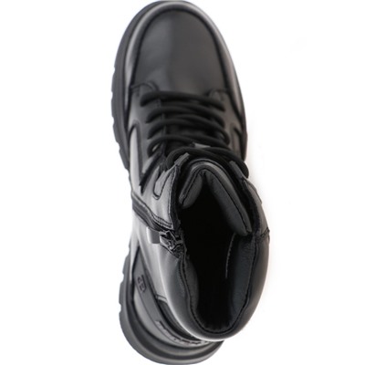 KPL008-040 Ботинки школьные, чёрный