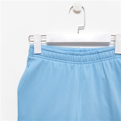 Трико (брюки) для девочки НАЧЁС, цвет голубой, рост 140 см
